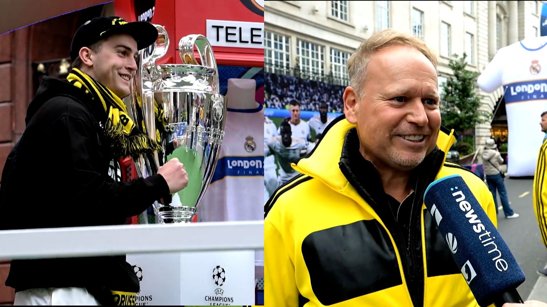 BVB-Fans vor Champions-League-Finale in London: "Wir gewinnen 3:1"
