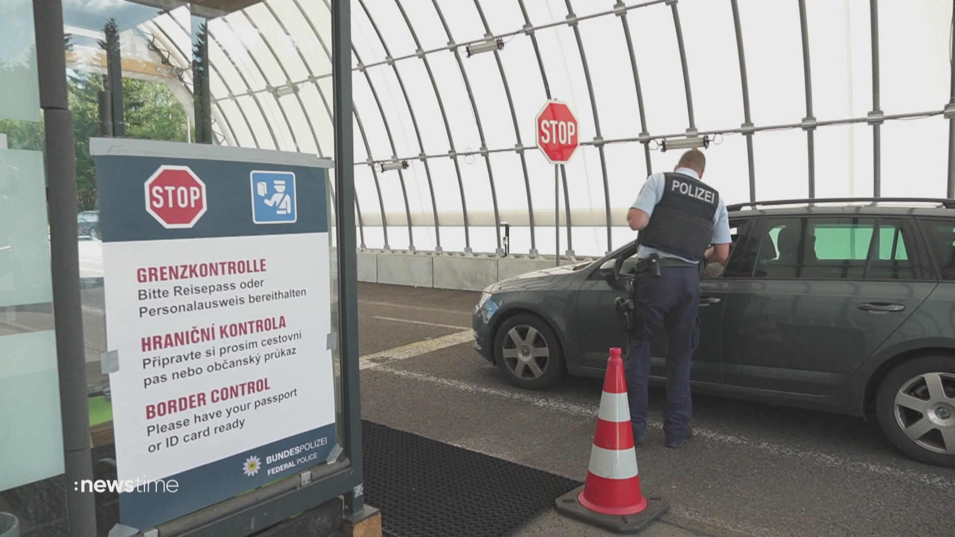 Für eine sichere Fußball-EM: Bei der Einreise nach Deutschland wird kontrolliert