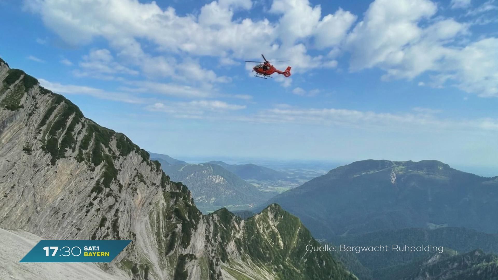 Rettung in letzter Sekunde: 61-Jähriger nach Nacht in den Bergen gerettet