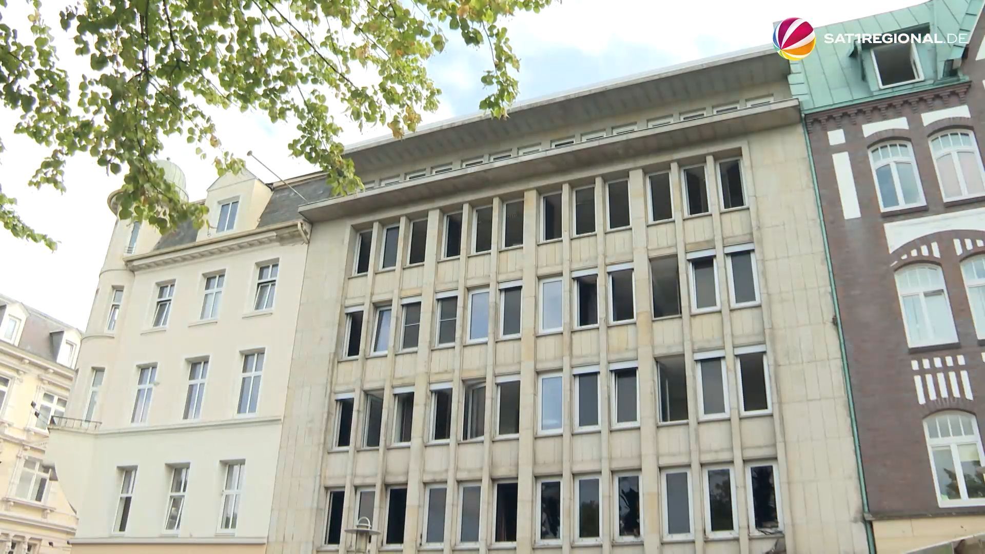 Gebäude in Neumünster nach Brand einsturzgefährdet