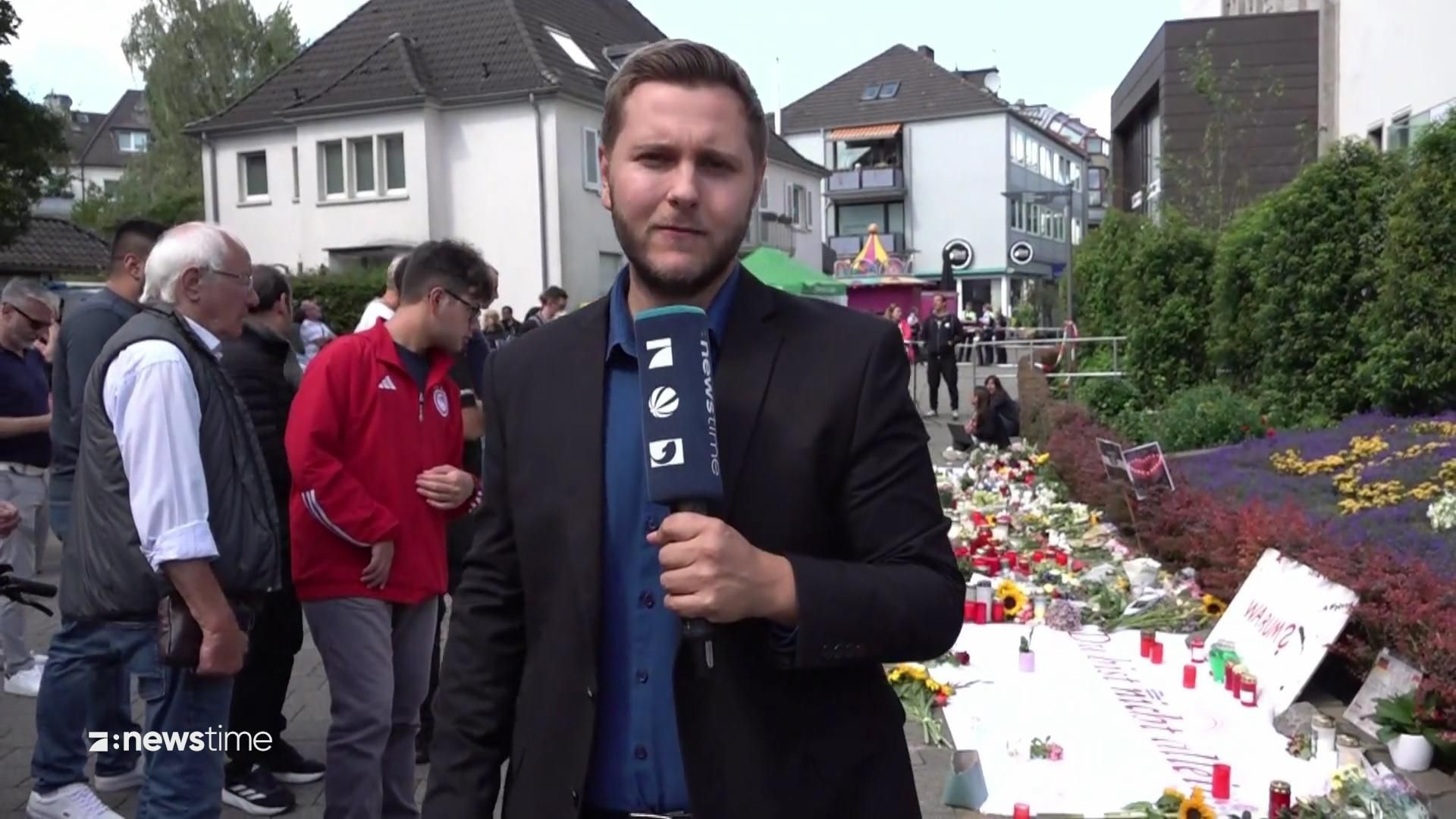 Nach blutigem Attentat: Schock in Solingen sitzt noch immer tief