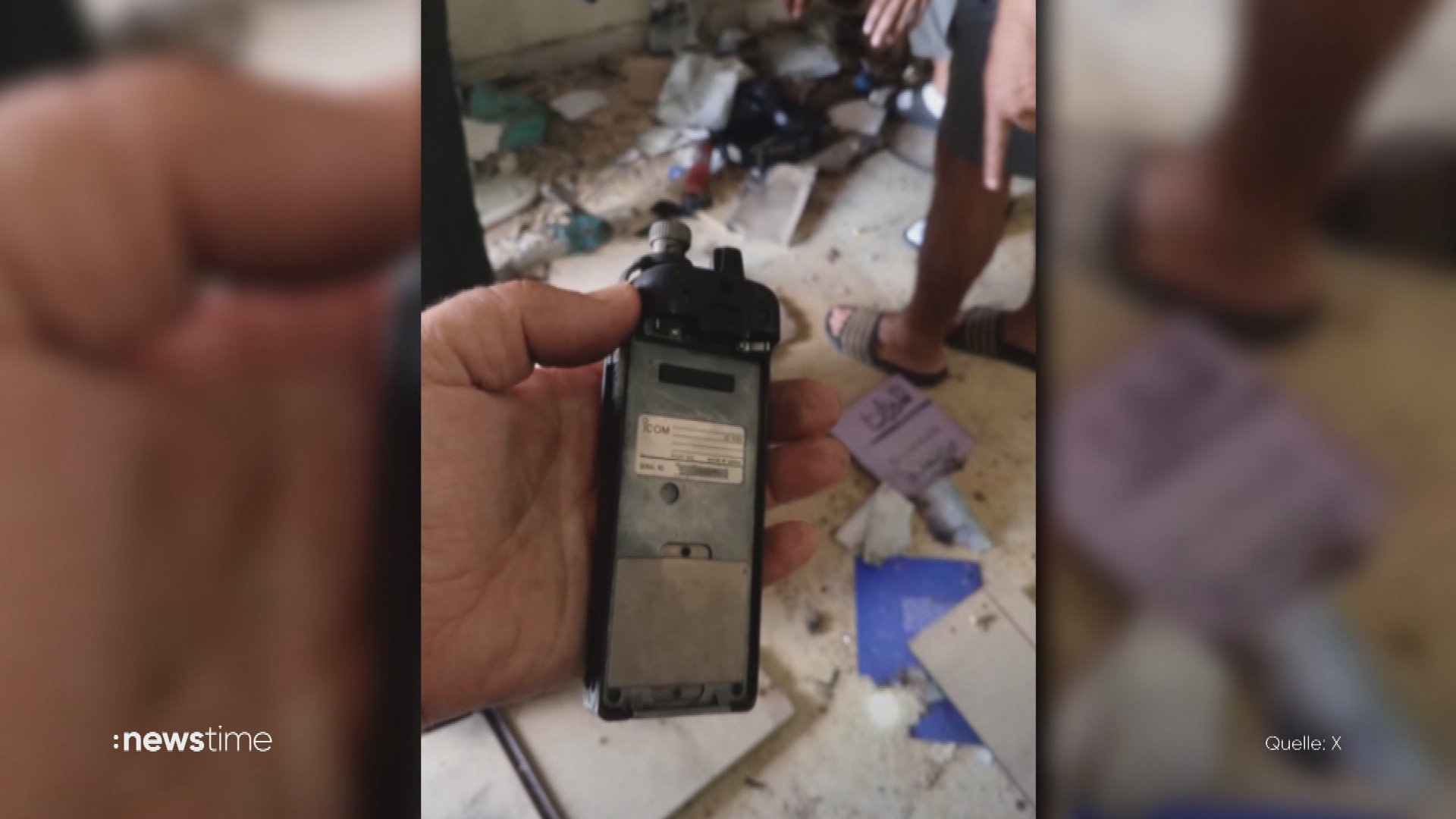 Neuer Schlag gegen Hisbollah: Hunderte Verletzte nach Walkie-Talkie-Explosionen
