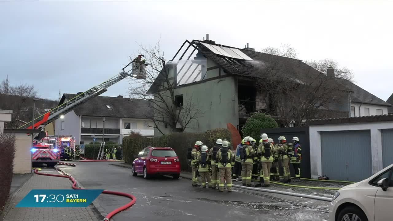 Wohnhaus-Brand in Kleinostheim: Ermittler suchen weiter nach Ursache