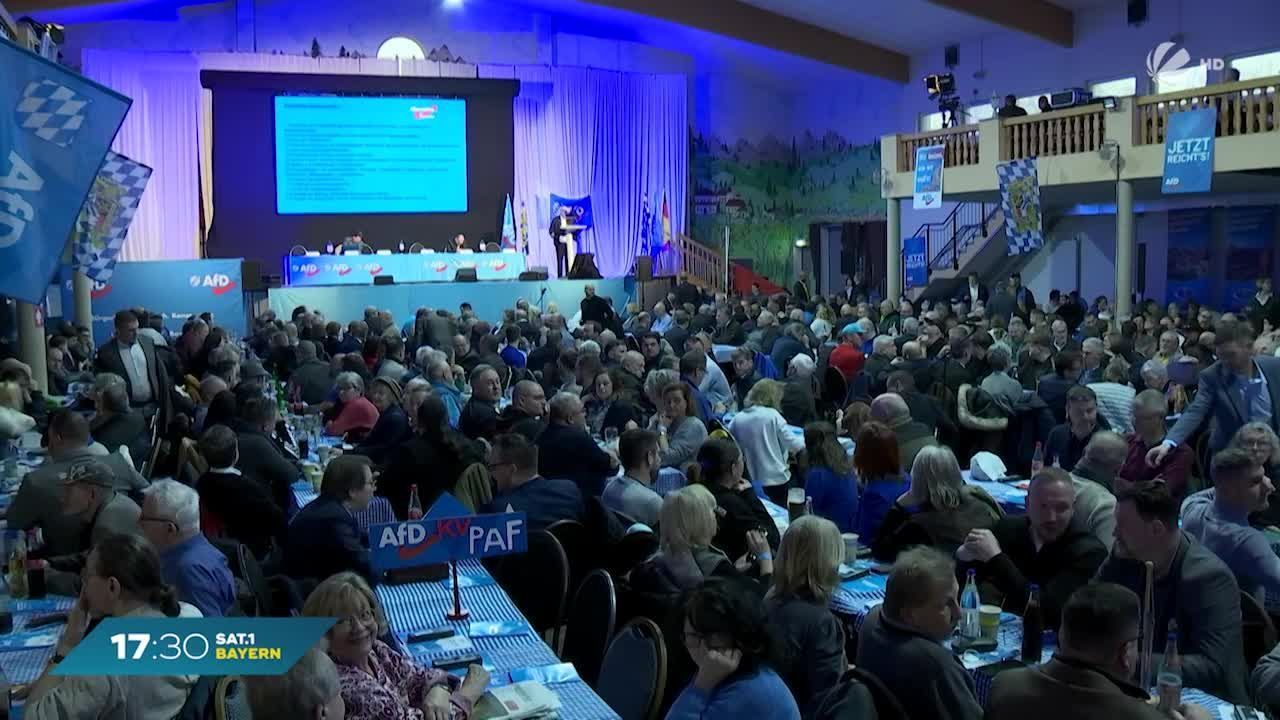 AfD-Parteitag in Bayern: Halemba-Parteiausschluss im Fokus