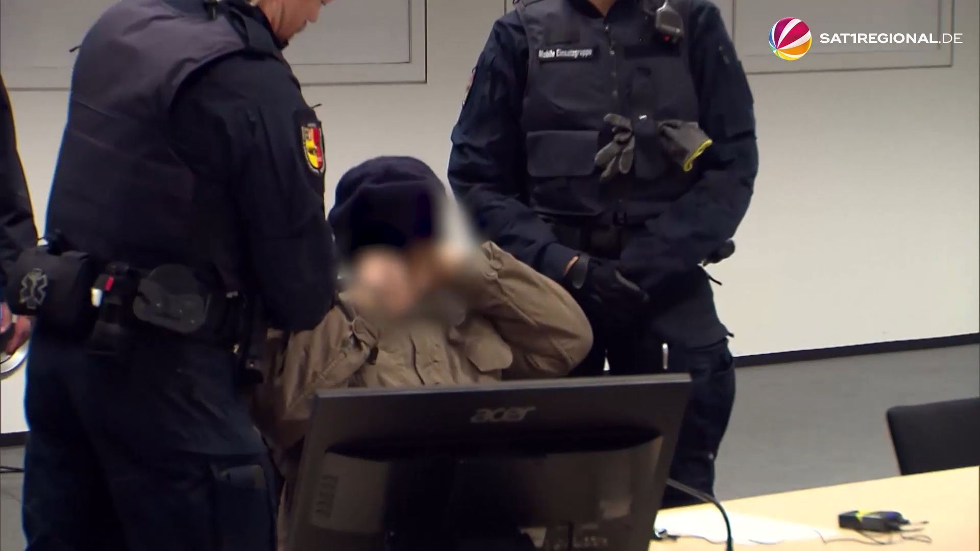 Nach Messerattacke in Regionalzug in Brokstedt: Prozess gegen Ibrahim A. fortgesetzt