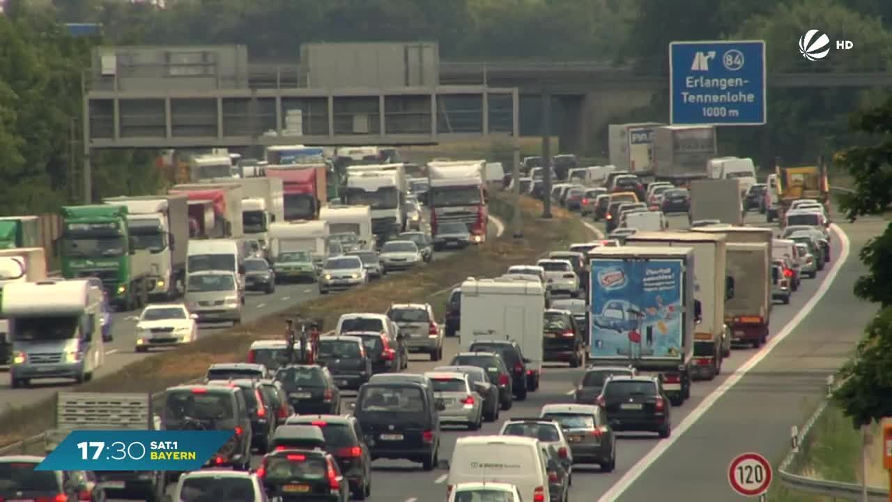 Verkehr in Bayern: Mehr Staus auf Autobahnen
