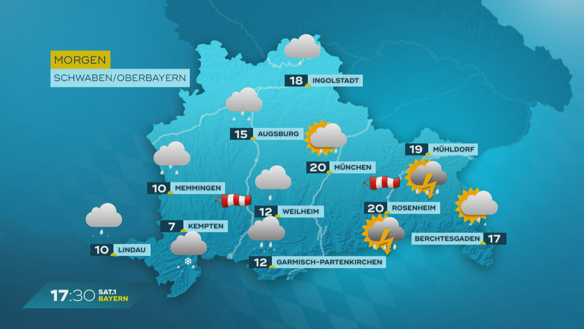 Das Bayern-Wetter vom 26.03.2024: Mehr Sonne als Wolken