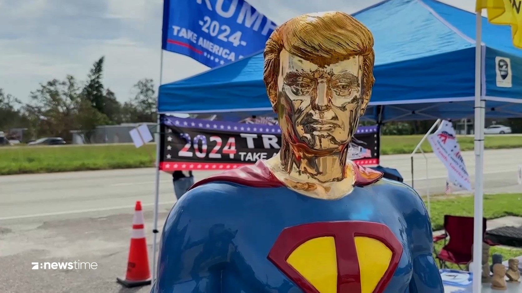 Skurriles Trump-Festival: Anhänger feiern ihren Präsidentschafts-Kandidaten