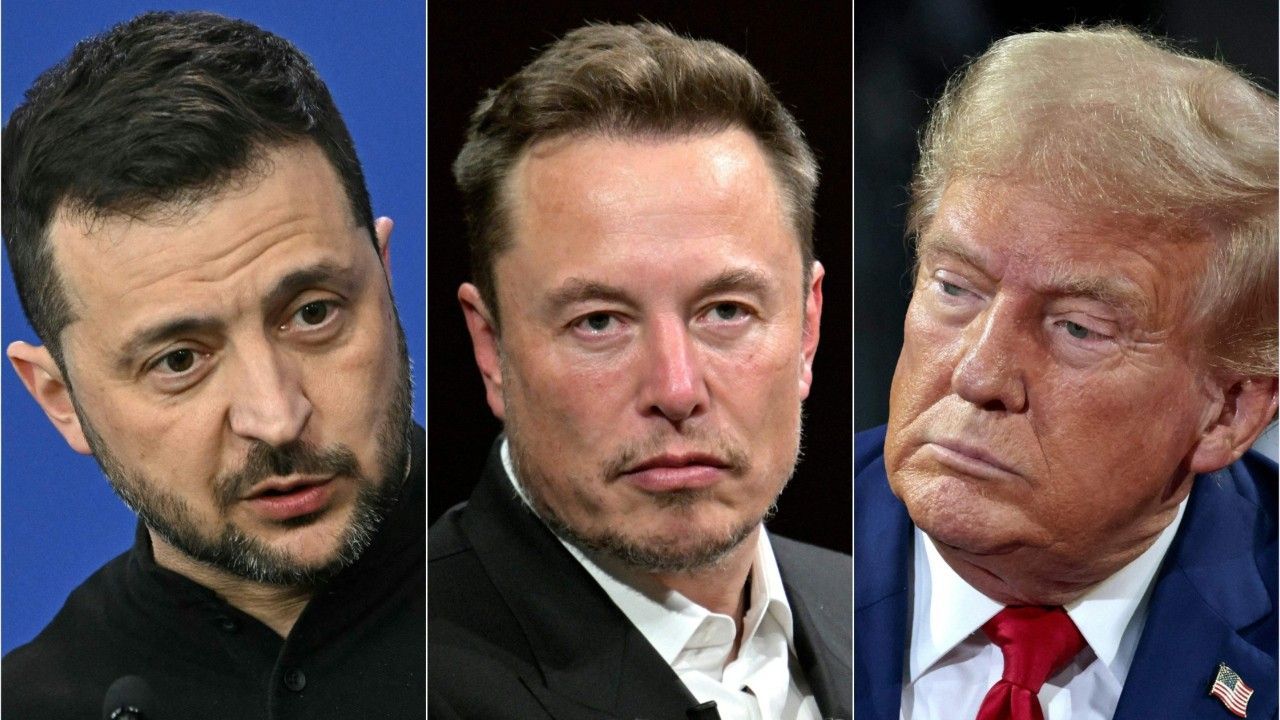 Nach Wahlsieg: Trump holt Musk bei Telefonat mit Selenskyj dazu