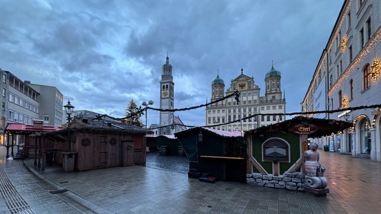 Offenbar Anschlag auf Augsburger Weihnachtsmarkt vereitelt