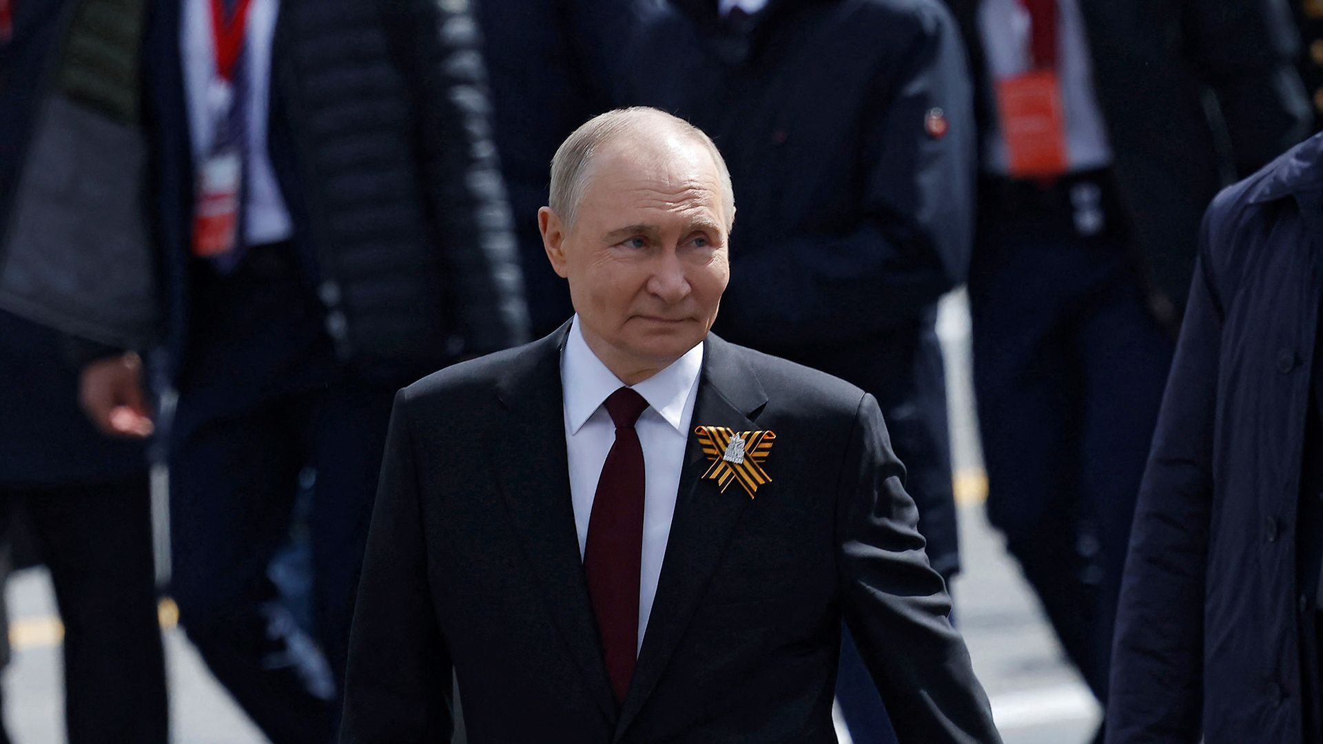 Putins Siegesparade: Angespannte Stimmung