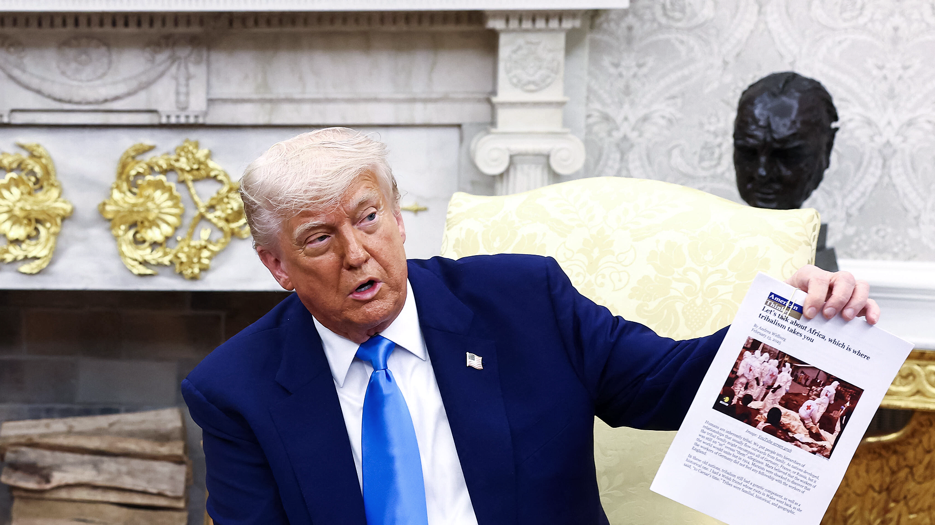 Video: Trump sorgt für nächsten Eklat im Weißen Haus