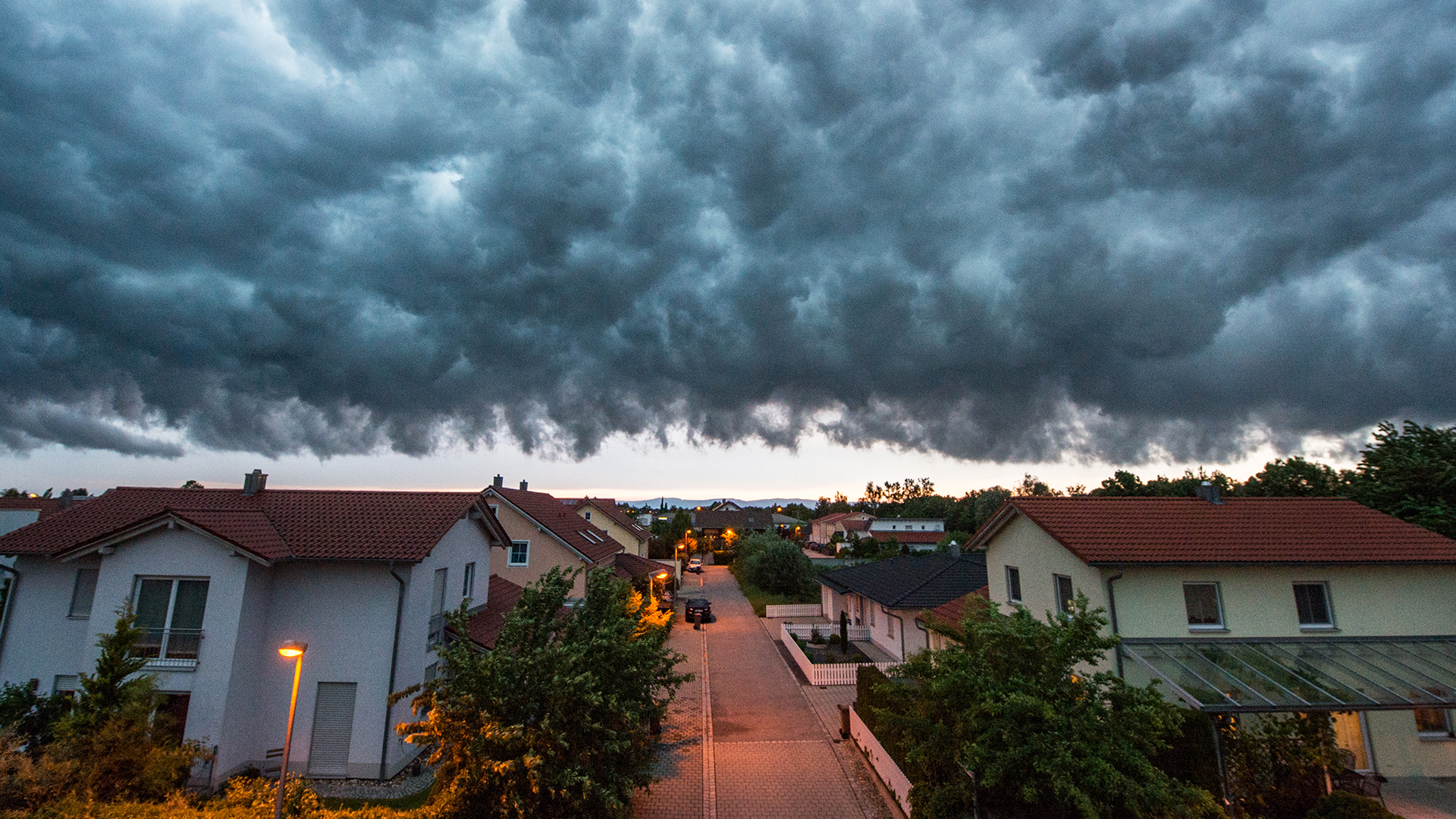 Unwetter über Deutschland