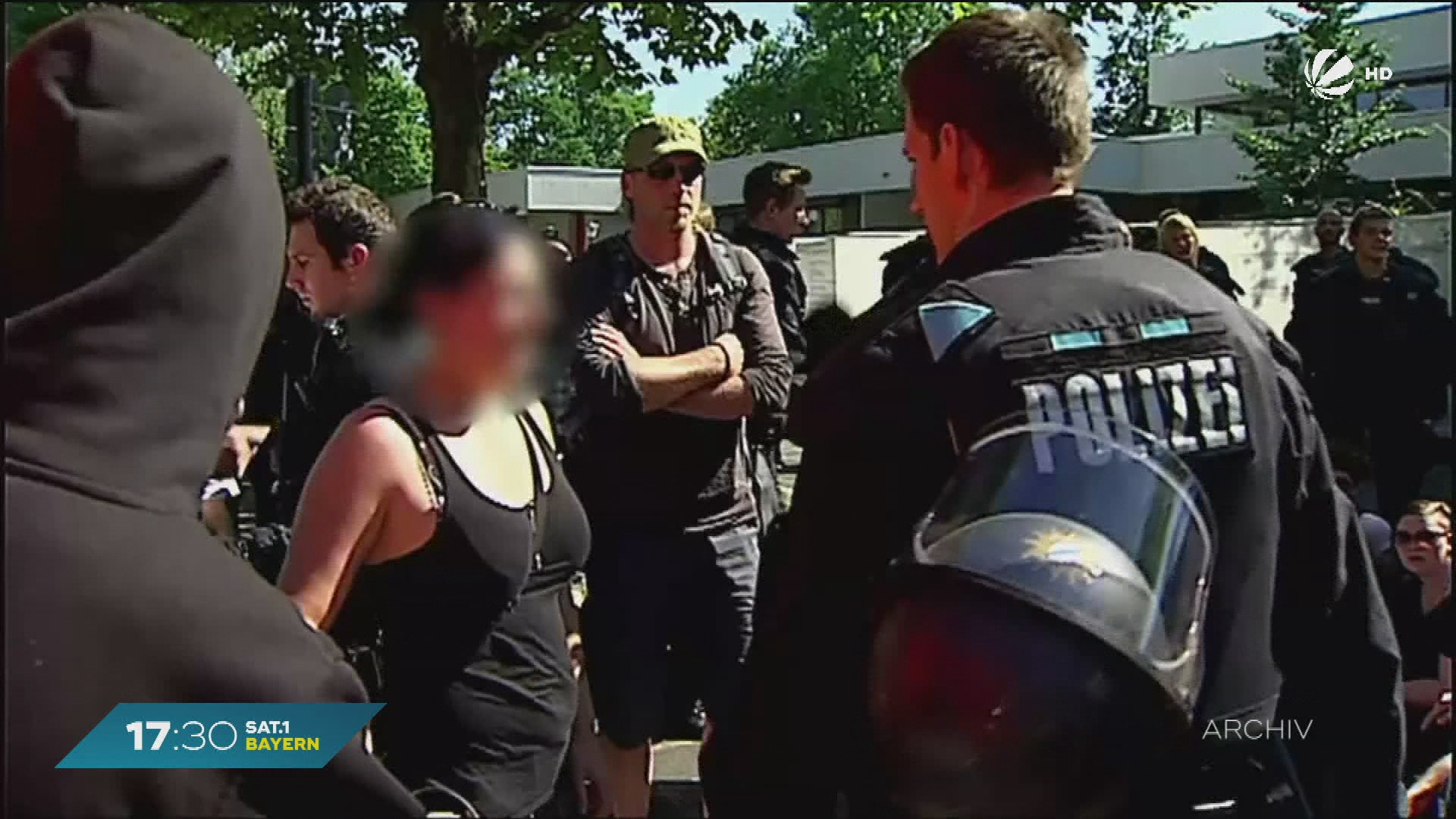 Video: Gewalt gegen Polizisten: Täglich mehr als acht Verletzte in Bayern