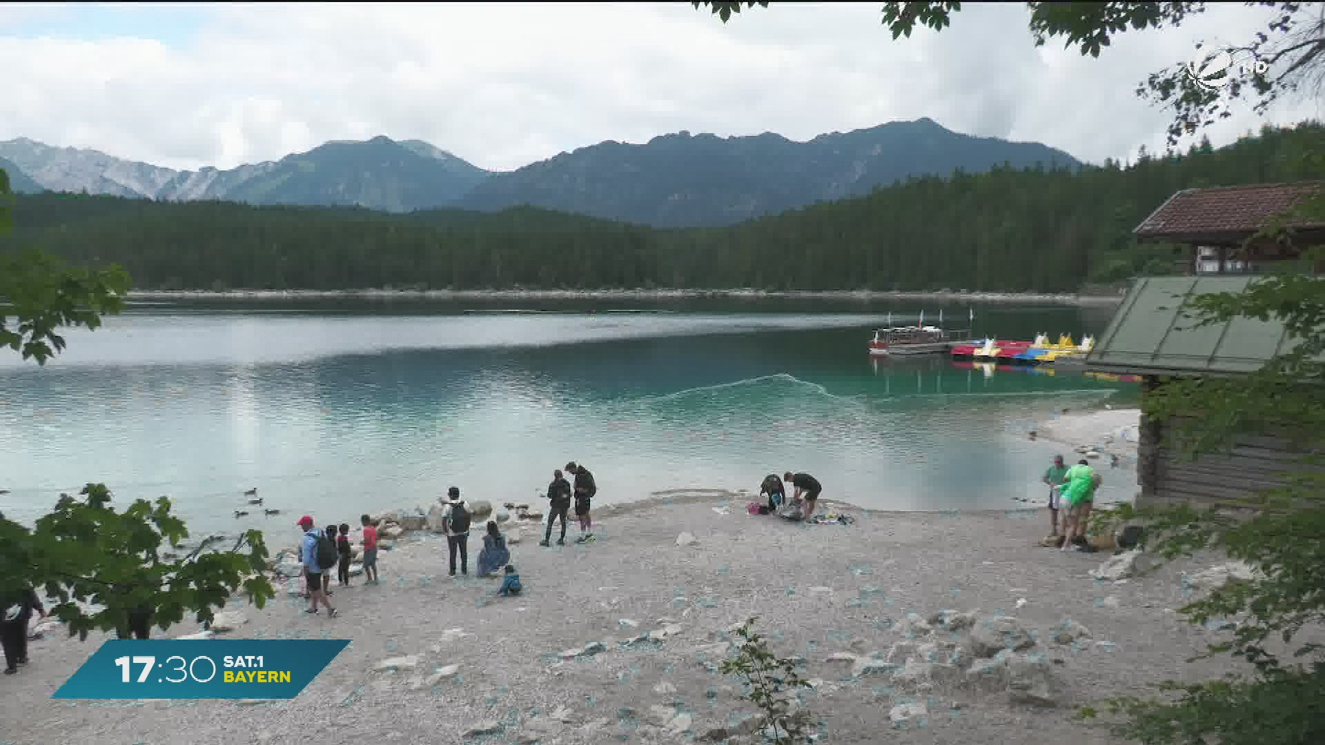 Video: Vermisstensuche im Eibsee: Polizei beauftragt Spezialfirma