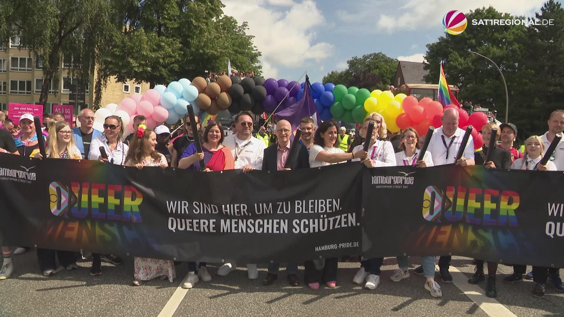 Video: Das war der CSD 2025 in Hamburg