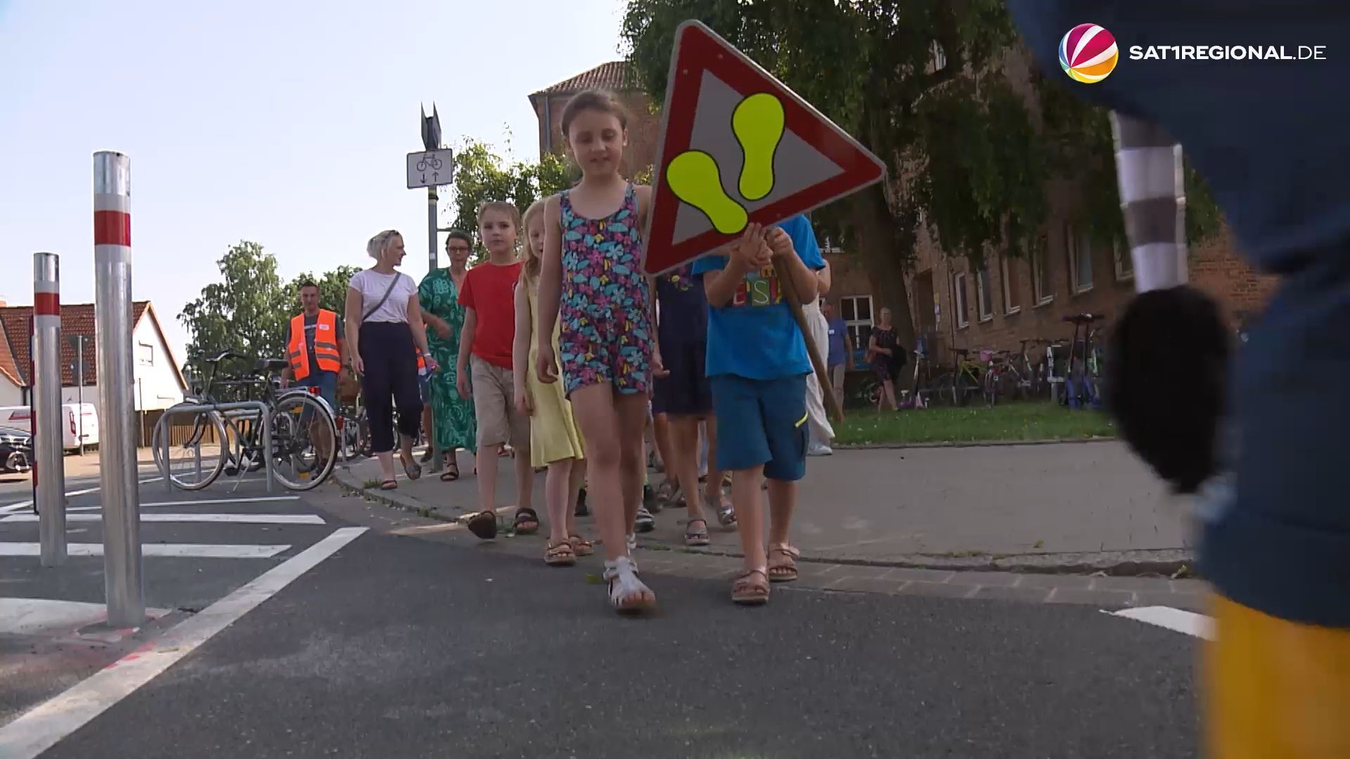Video: Sicherer Schulstart: Verkehrsaktion der Landesregierung in Hannover
