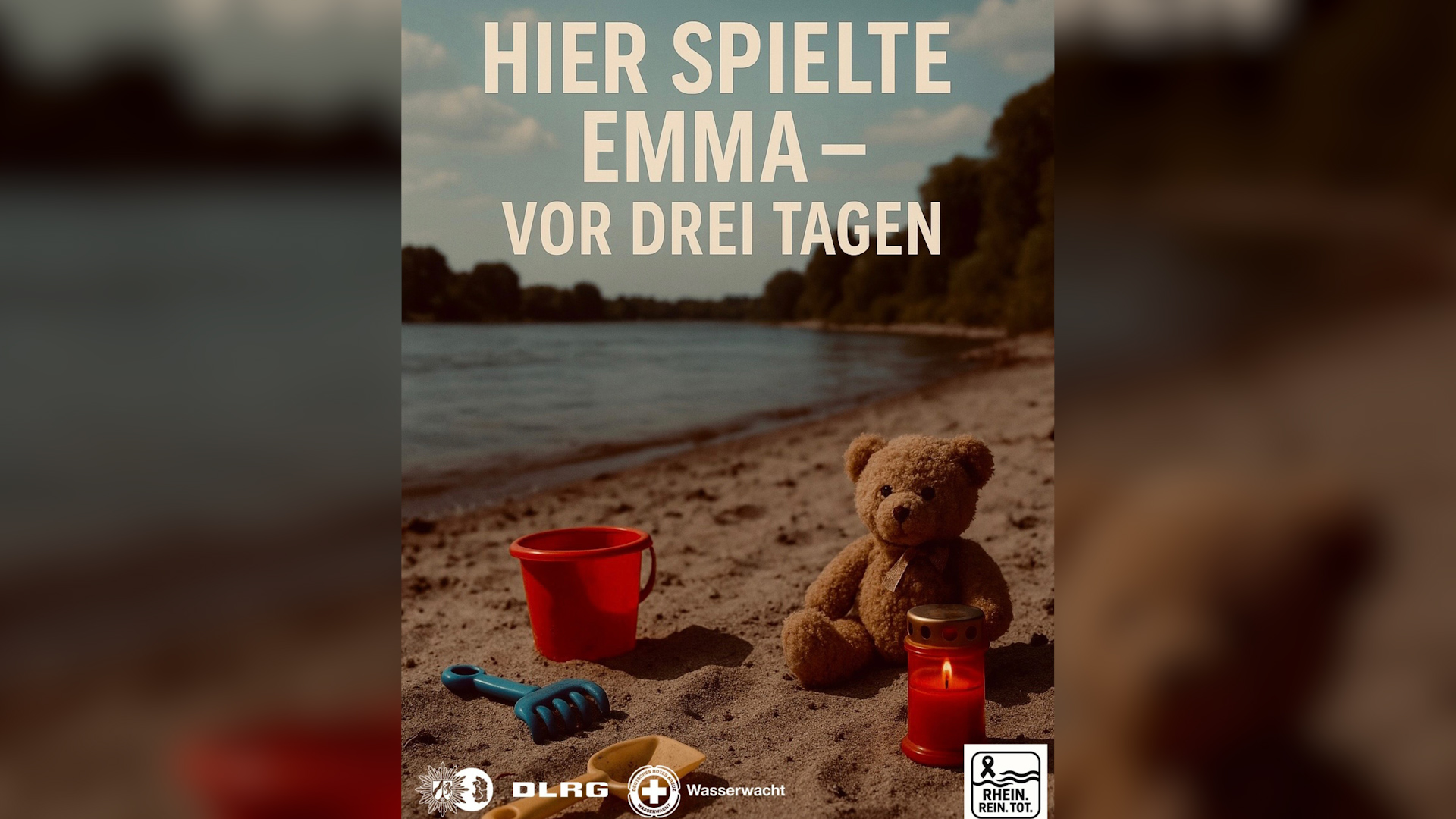 Video: Schockbilder warnen vor Gefahren im Rhein: Emma hätte keine Chance