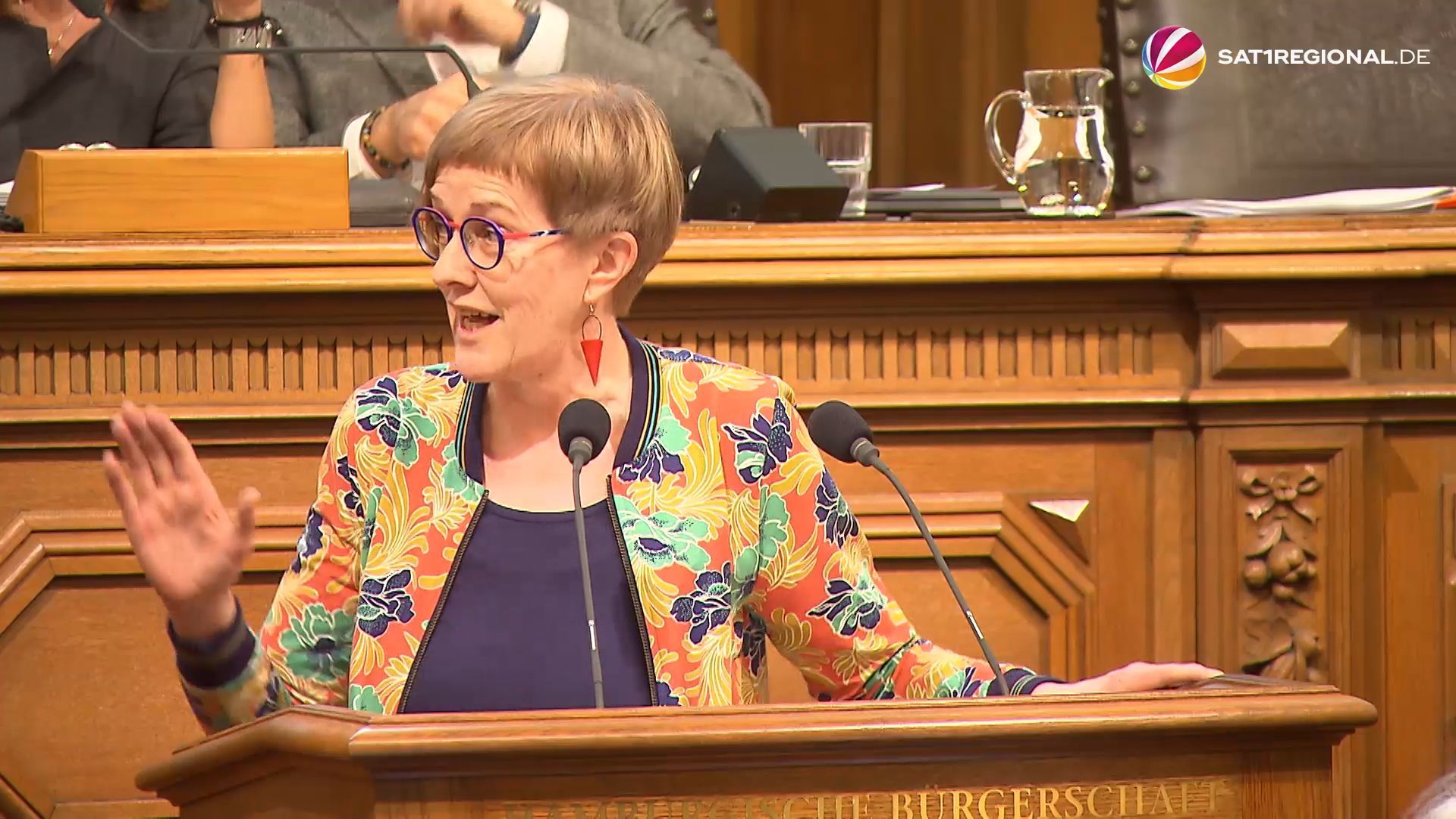 Hamburgische Bürgerschaft: Hitzige Debatte vor der Wahl