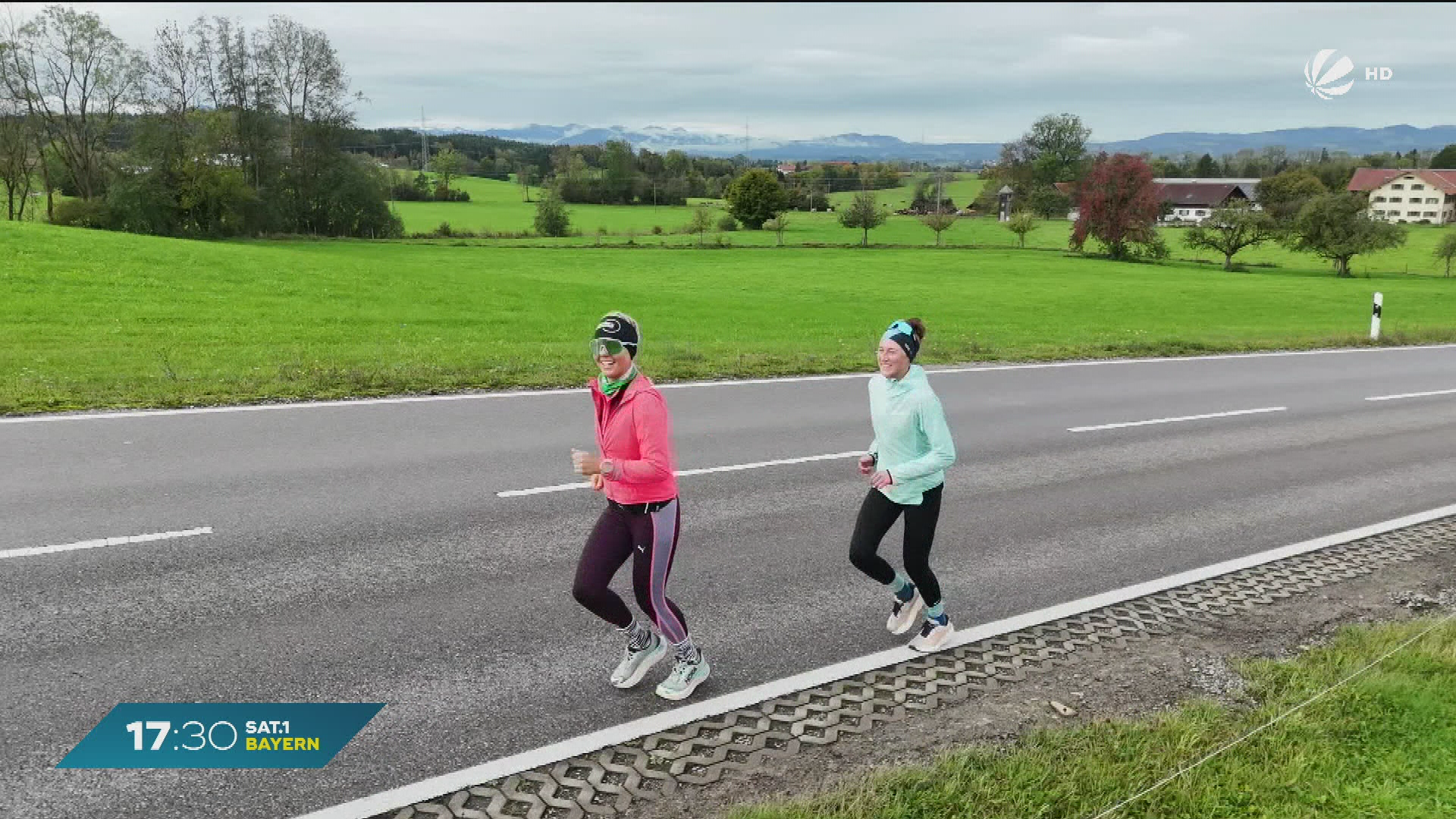 Video: 495 Marathons in Folge? Läuferin Joyce jetzt im Allgäu unterwegs