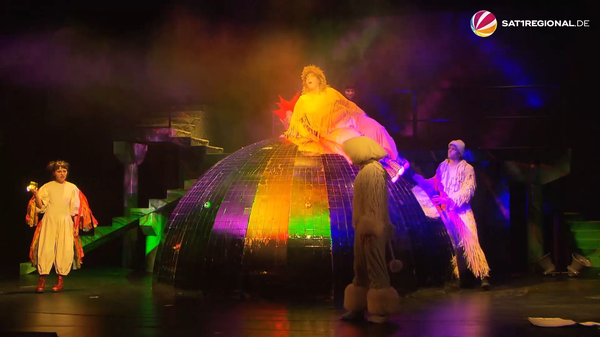 The Wizard of Oz as a Christmas fairy tale at the Ernst Deutsch Theater in Hamburg