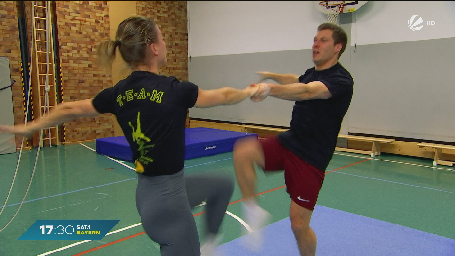 Akrobatik Rock’n’Roll: Duo from Peiting dances at the top of the world