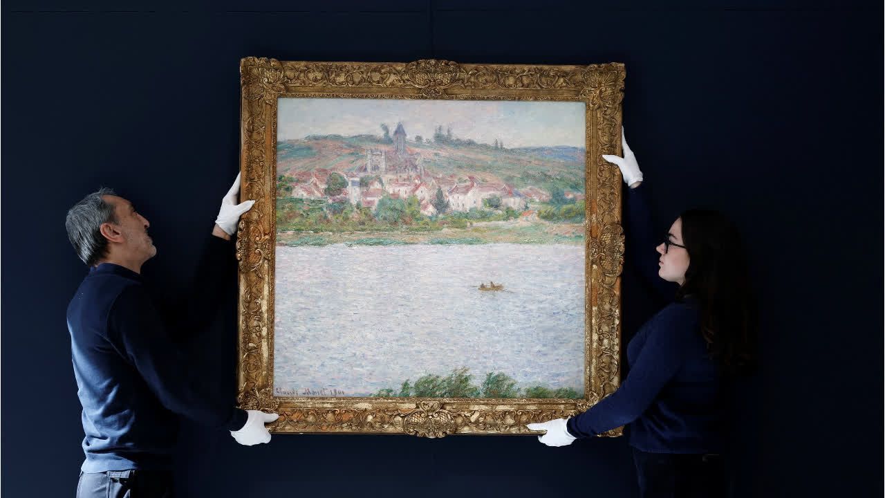 Video: Monet-Gemälde für 10 Millionen Euro versteigert