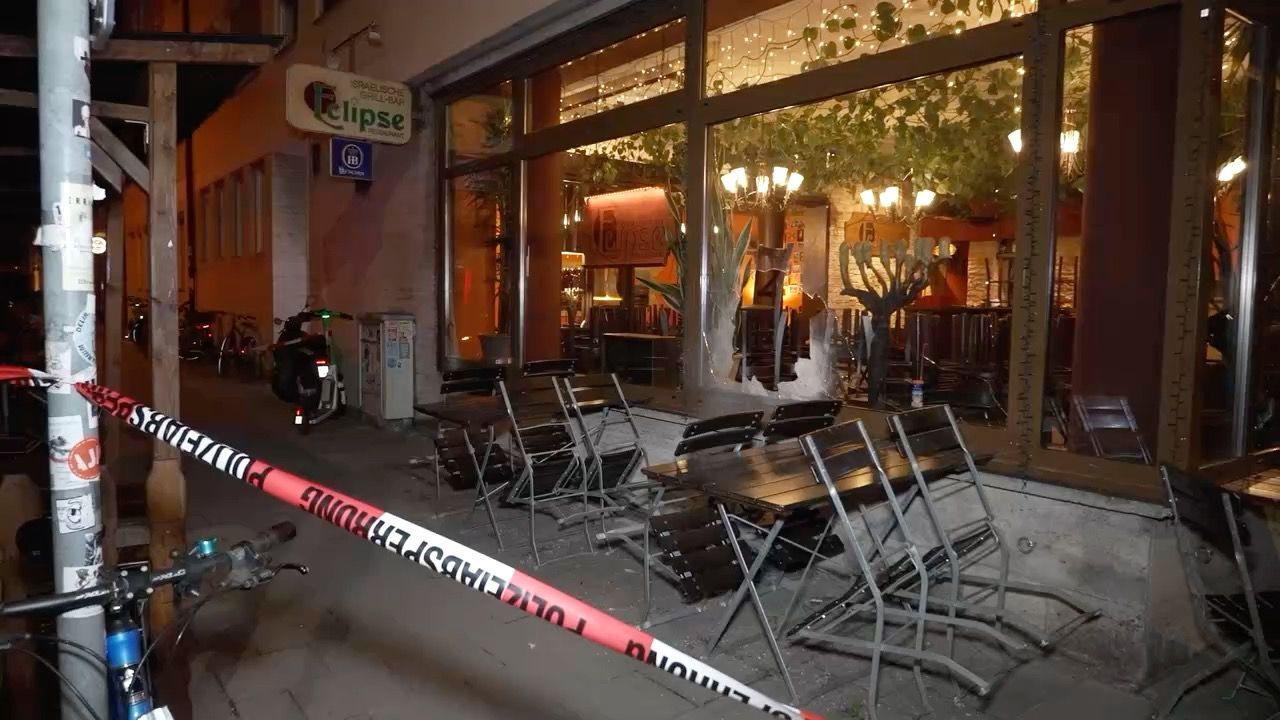 Video: Anschlag auf israelisches Restaurant in München: Antisemitisches Motiv?