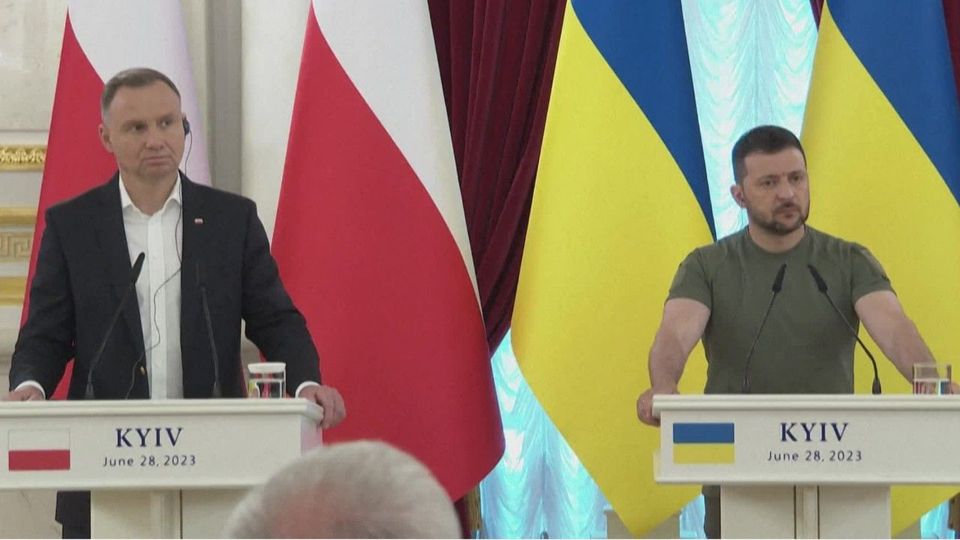 Zoff zwischen Kiew und Warschau: Bröckelt die Ukraine-Allianz mit Polen?