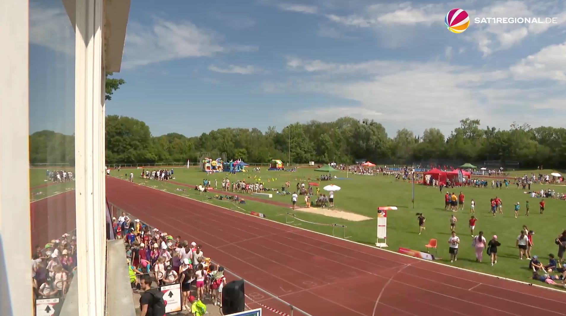 Video: Sportabzeichen-Tour in Hildesheim: 2.000 Schüler im Sport-Fieber