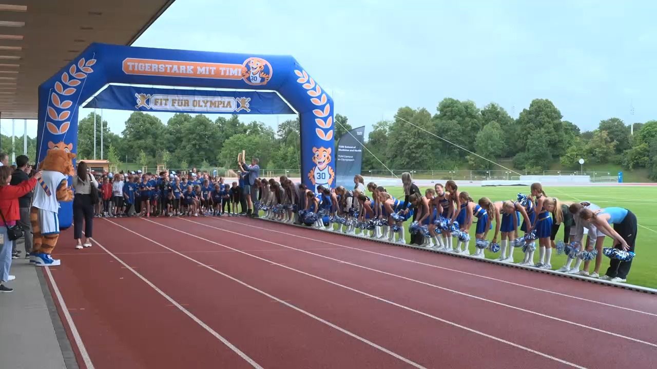 Video: Schulsport Aktionswoche: Nachwuchs schnuppert olympische Luft in München