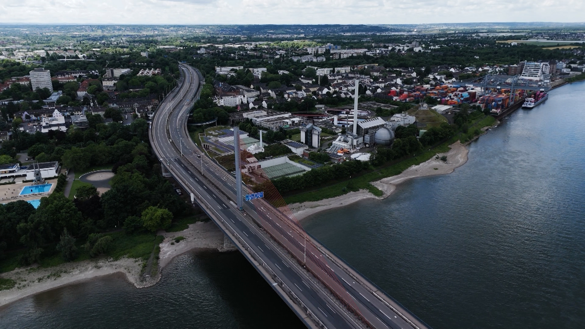 Video: Abriss-Start an Bonner Nordbrücke