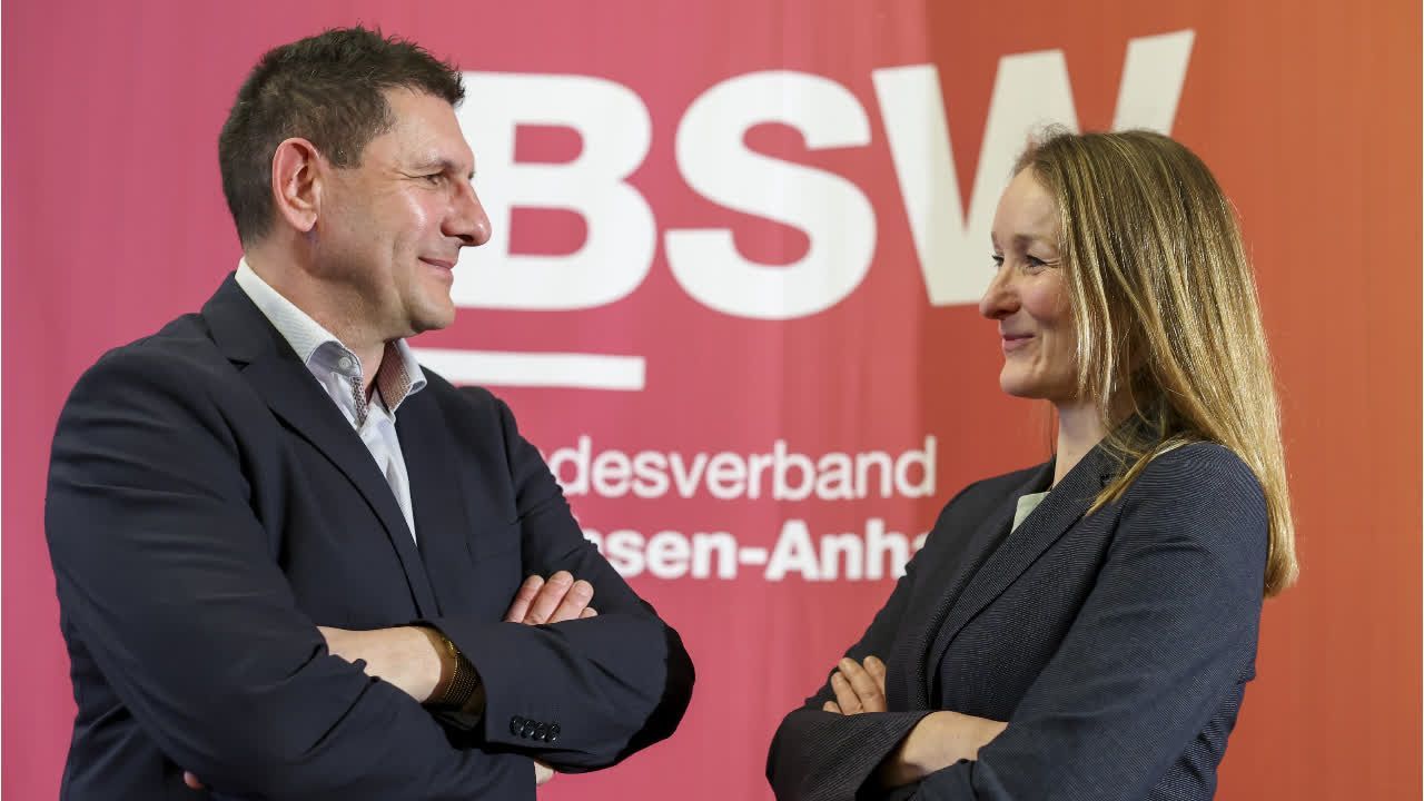Video: Sachsen-Anhalt: Papier enthüllt BSW-Plan