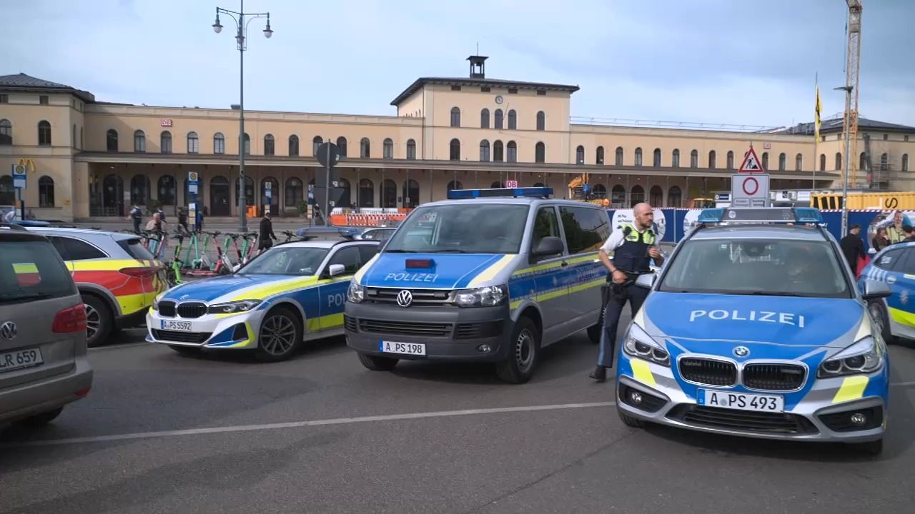 Video: Handgranatenexplosion in Augsburg: Noch kein Tatverdächtiger