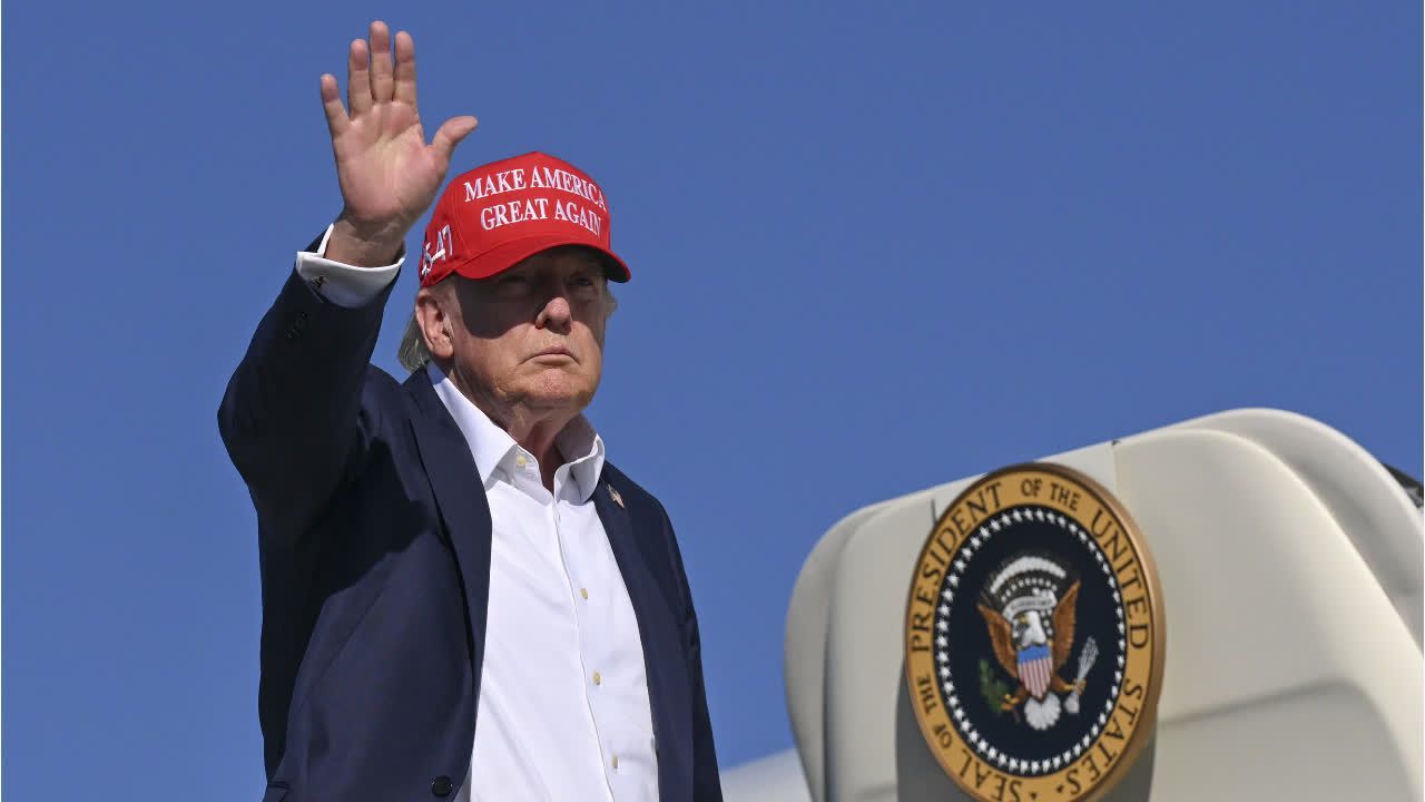Video: Trump provoziert mit neuer USA-Karte
