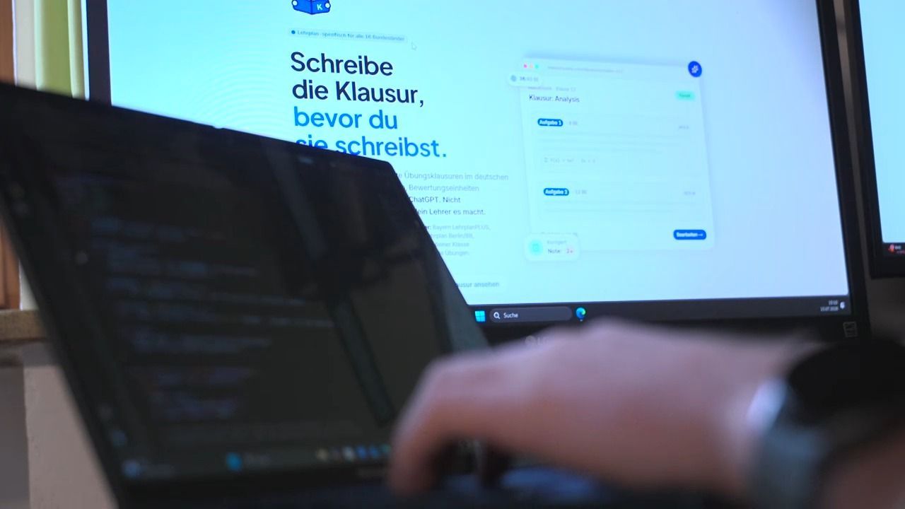 Video: KI-Nachhilfe selbst programmiert: 14-Jährige entwickeln „Klausurbuddy“