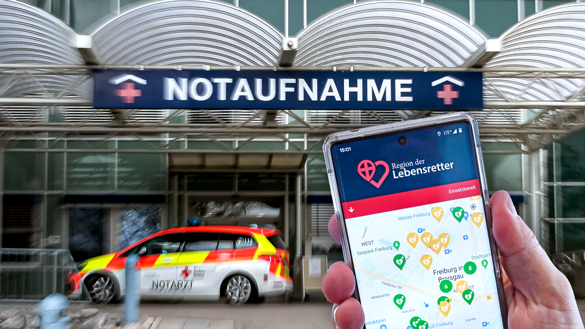Video: Ersthelfer-App soll Leben retten