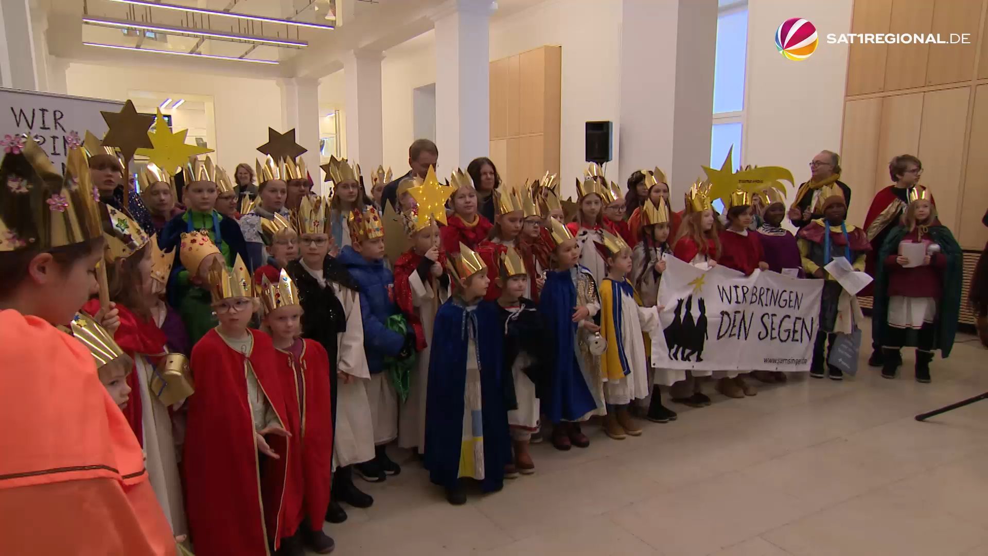 Video: Kampf gegen Kinderarbeit: Sternsinger sammeln Spenden in Kiel