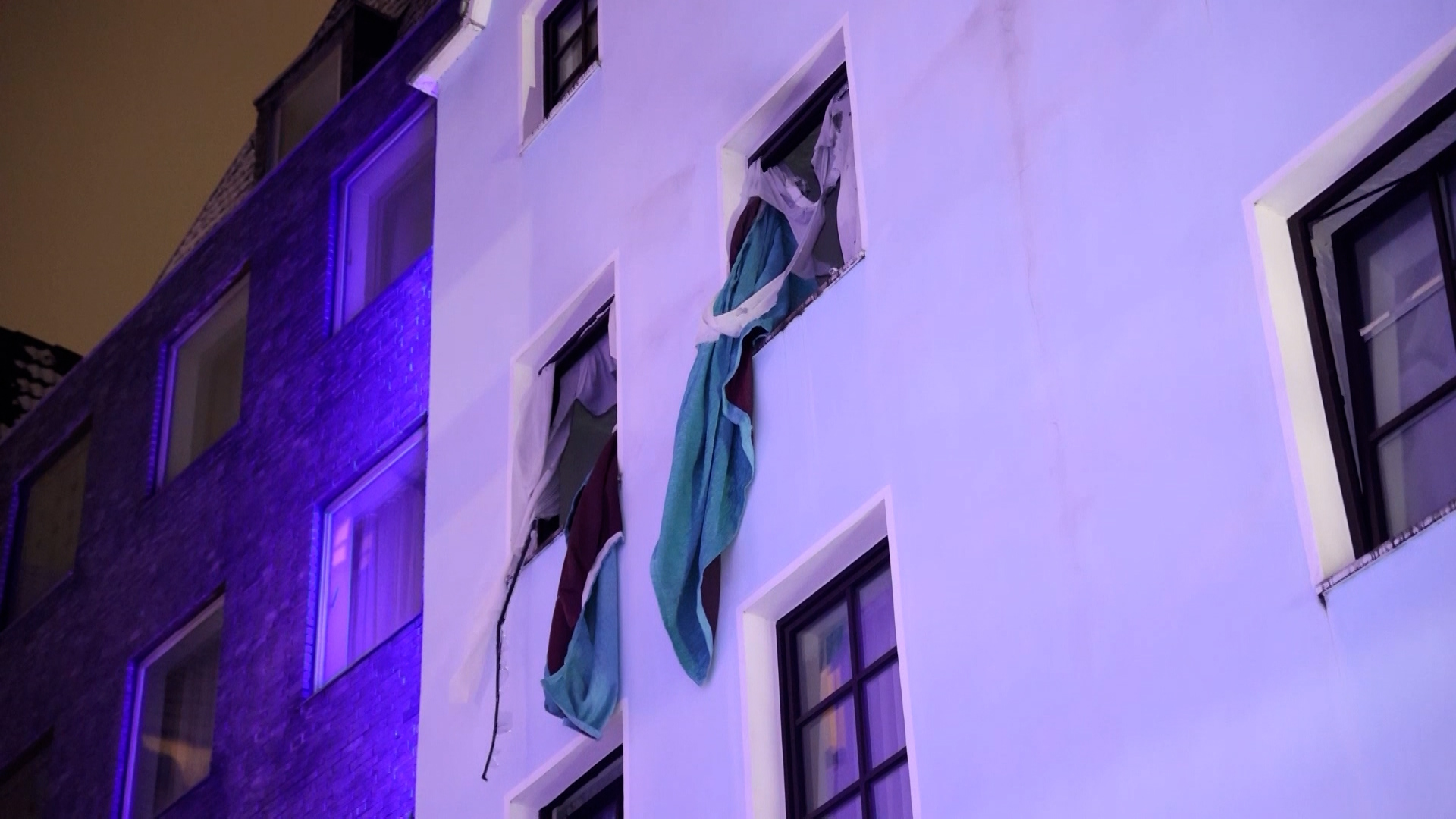 Video: Explosion in Hotel in Köln: 4 Verletzte