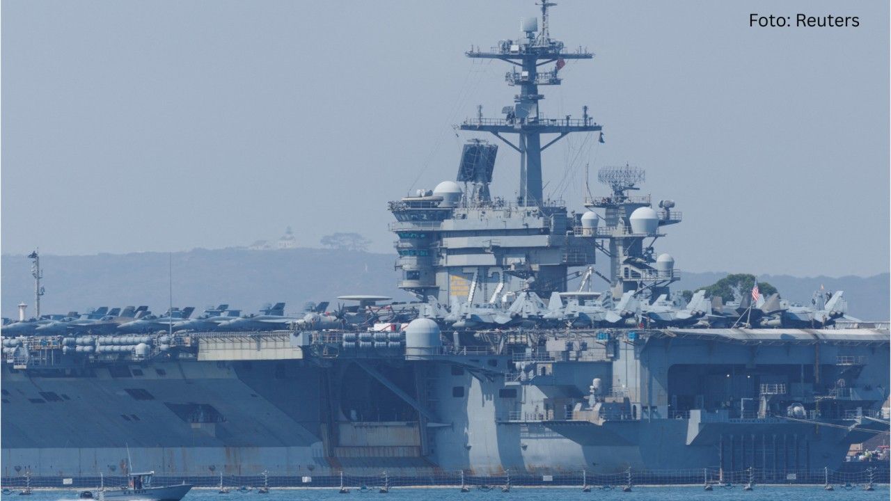 Video: USA verlegen Flugzeugträger "USS Abraham Lincoln" nach Nahost