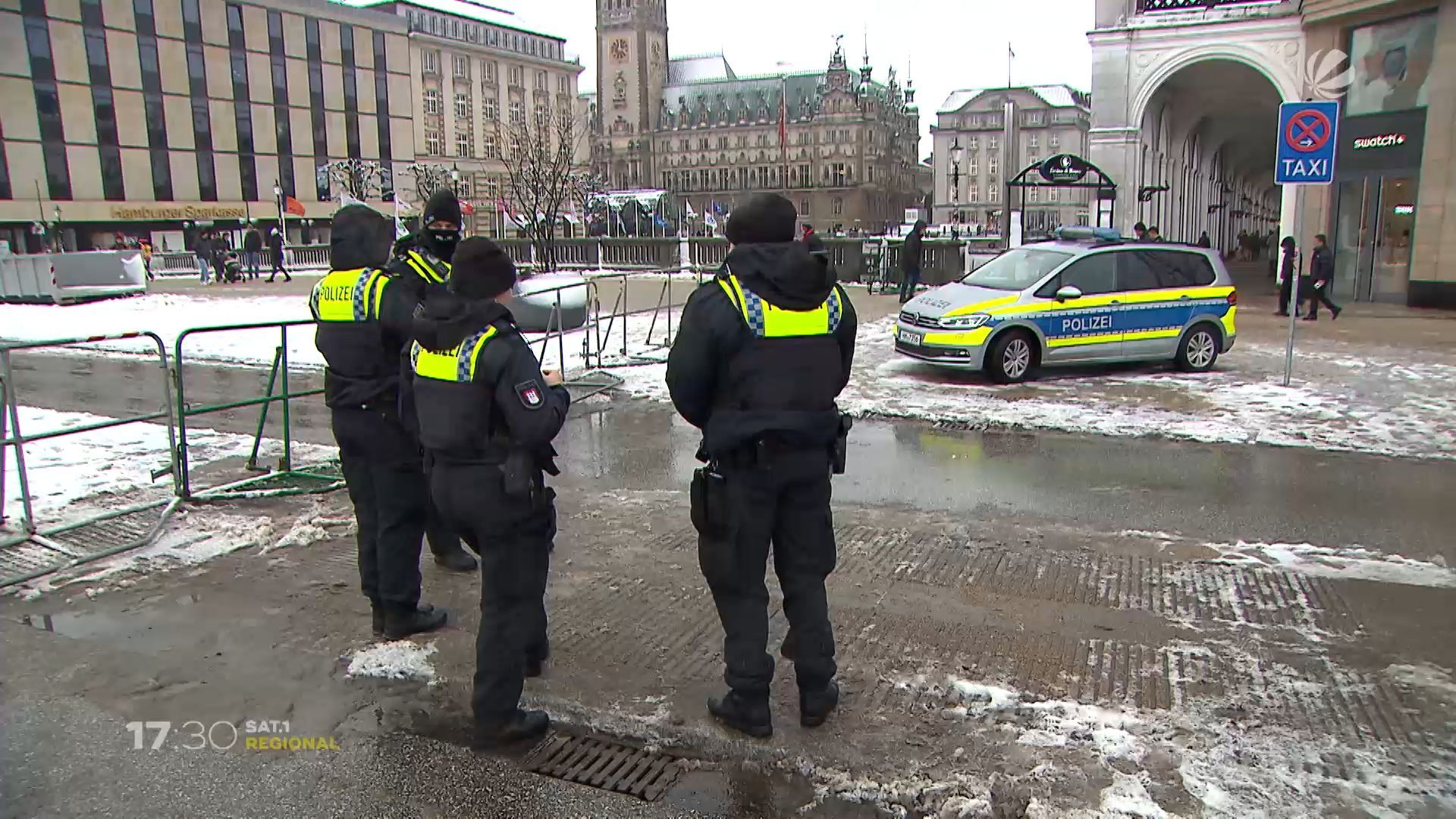 Video: Nordseegipfel: Hohe Sicherheitsvorkehrungen in Hamburger Innenstadt