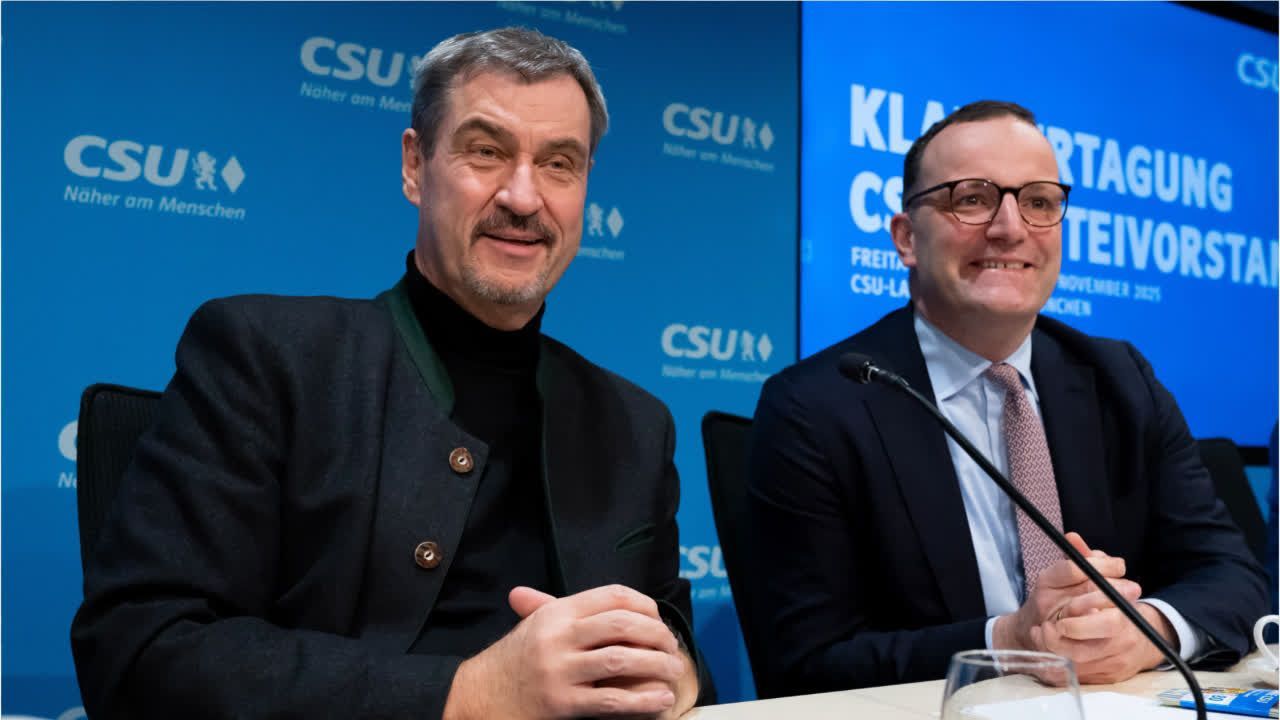 Video: Söder: "Volle Rückendeckung" für Spahn