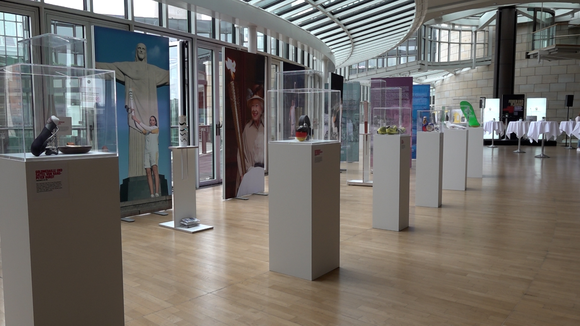 Video: Olympia-Ausstellung im Landtag