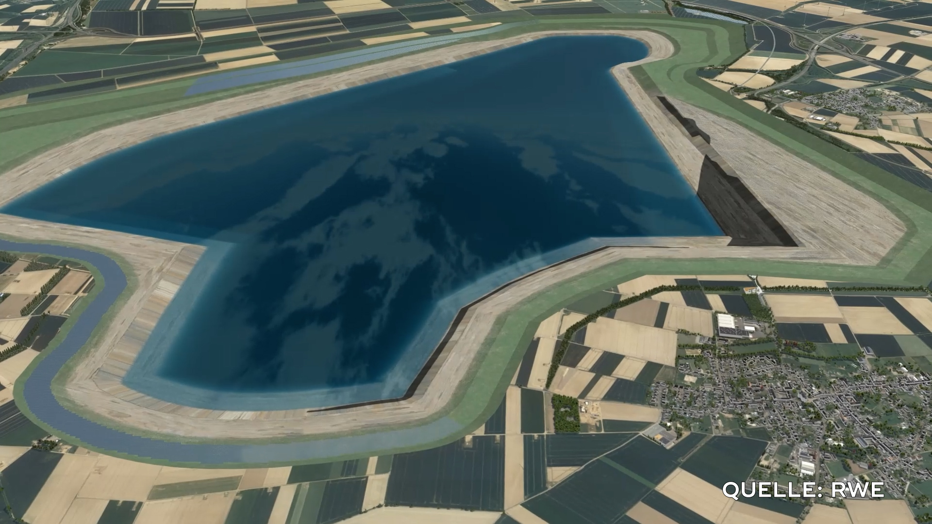 Video: Spatenstich für Wasserleitung in NRW