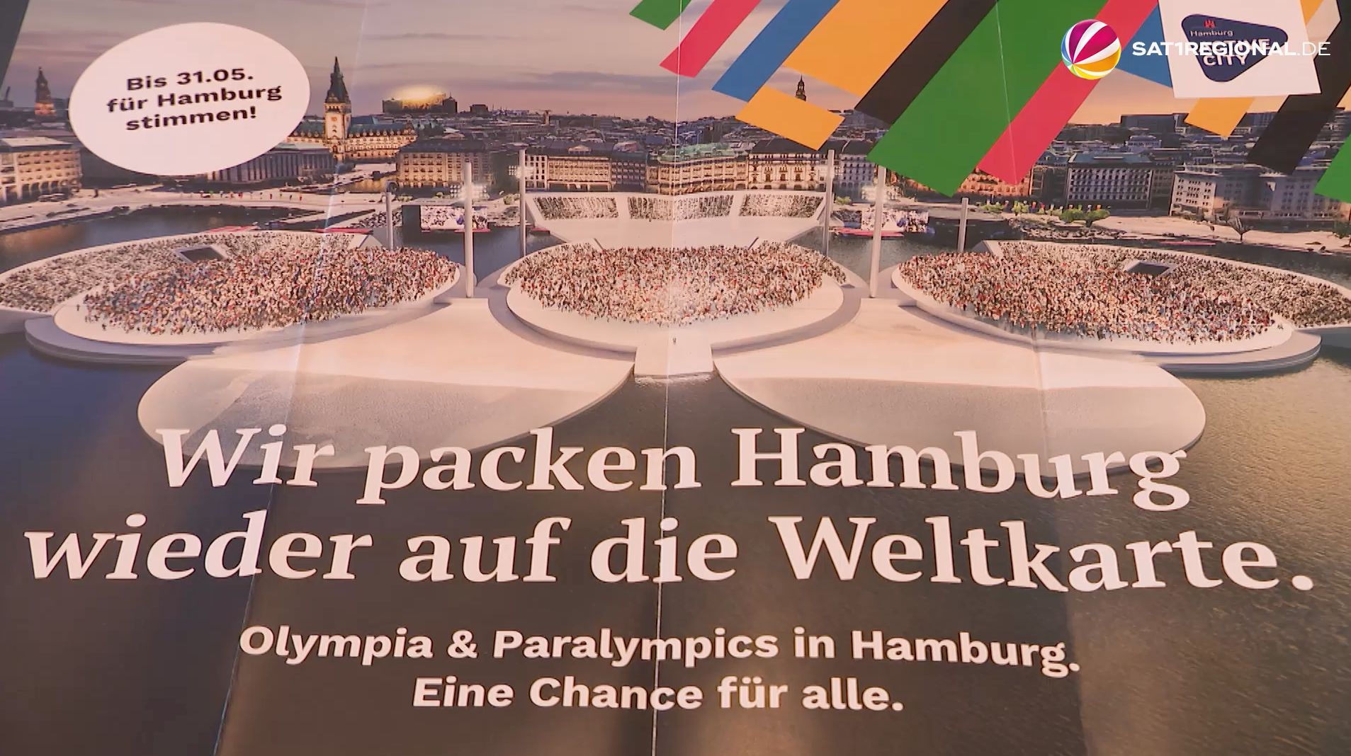 Video: Olympia-Bewerbung: Hamburg rechnet mit Ausgaben von 4,8 Milliarden Euro