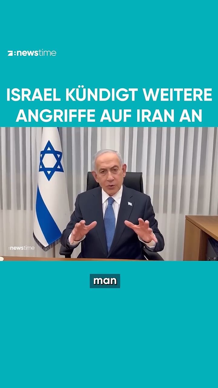 Video: Nach Trump-Telefonat: Israel kündigt weitere Angriffe auf den Iran an