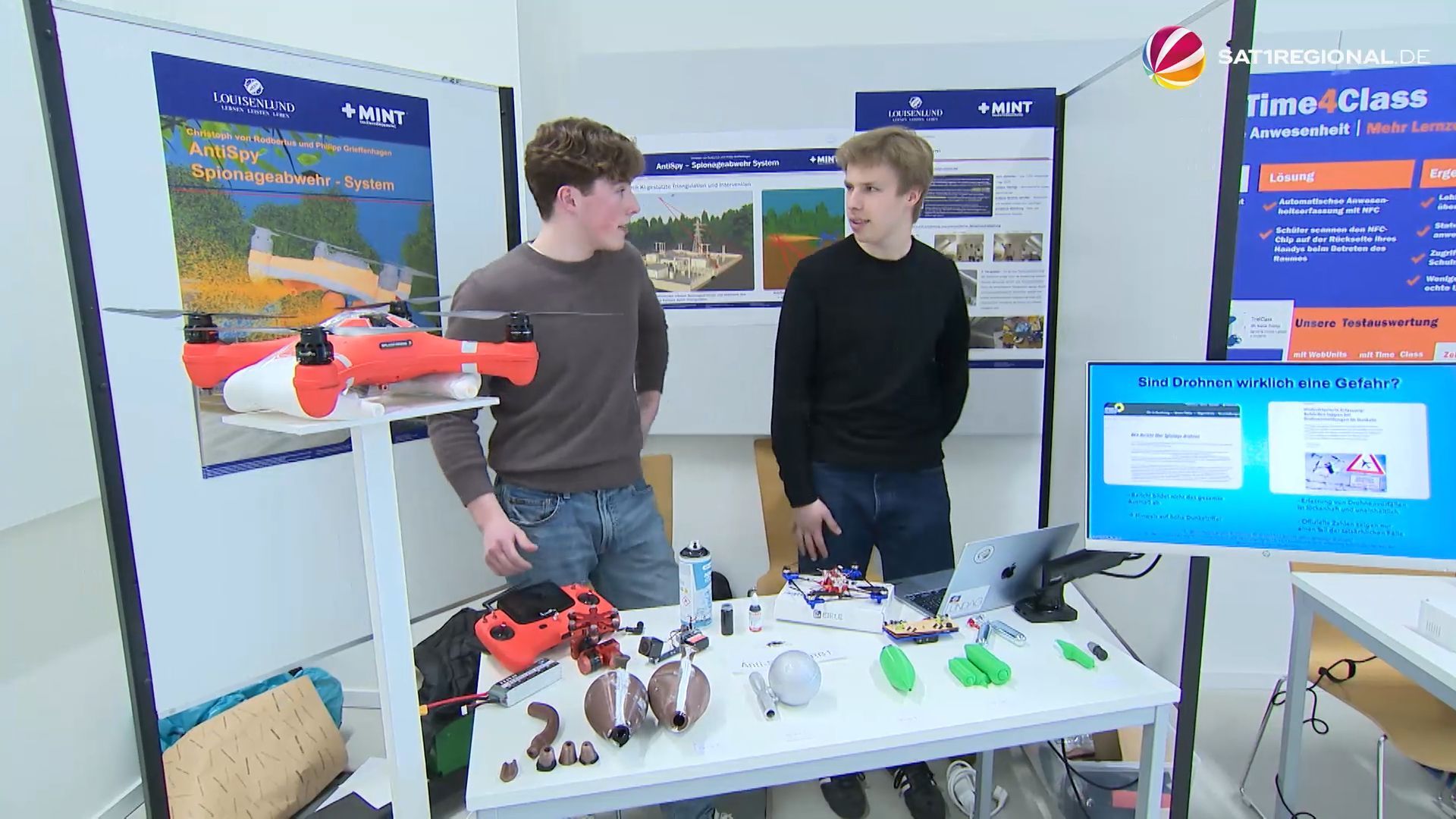 Video: „Jugend forscht“-Landesfinale: Nachwuchsforscher aus Schleswig-Holstein zeigen ihre Erfindungen