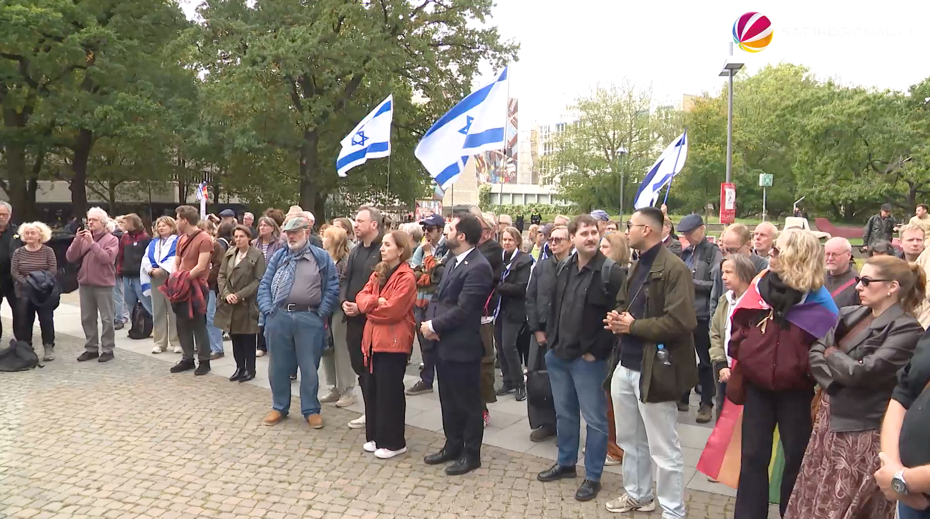 Video: Hamas-Terrorangriff in Israel: Gedenken der Opfer in Hamburg