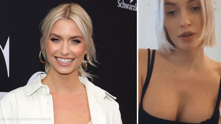 Heiße Bald-Mama: Lena Gercke zeigt pralles Schwangerschafts-Dekolleté