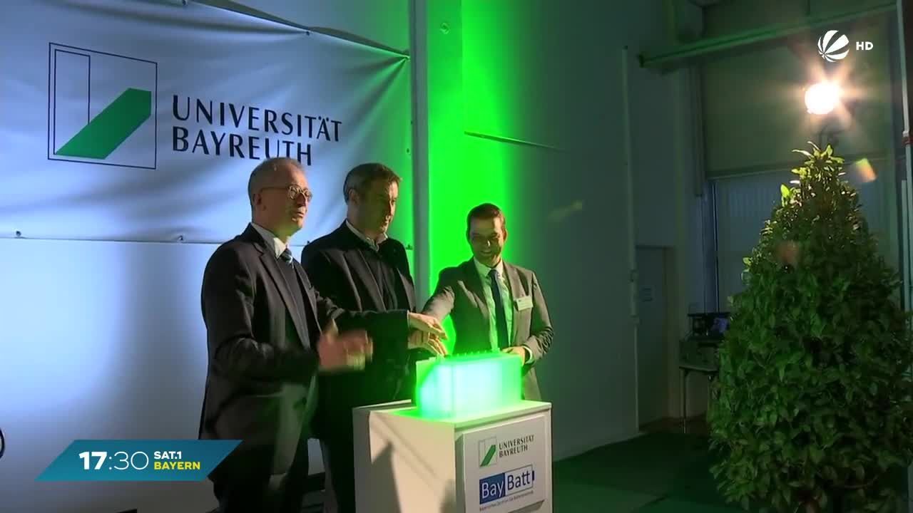 Universität Bayreuth: Zentrum für Batterietechnik eröffnet